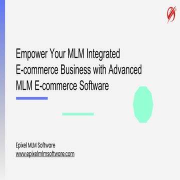 How Advanced MLM E-commerce Software Empowers Your Business?