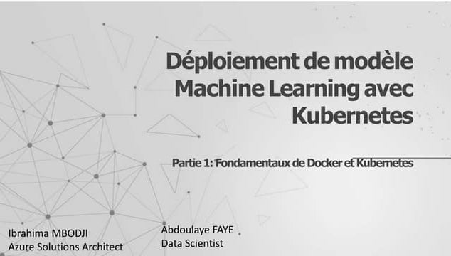 Déploiement de Modèles Machine Learning avec Kubernetes