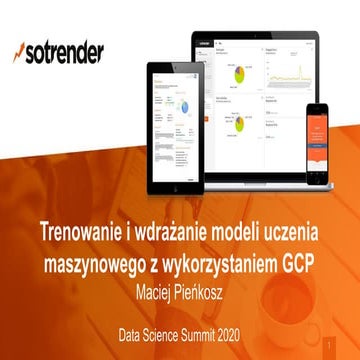 Trenowanie i wdrażanie modeli uczenia maszynowego z wykorzystaniem Google Clo...