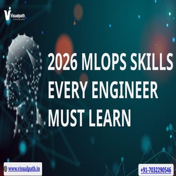 MLOps Training - MLOps Training in India.pptx