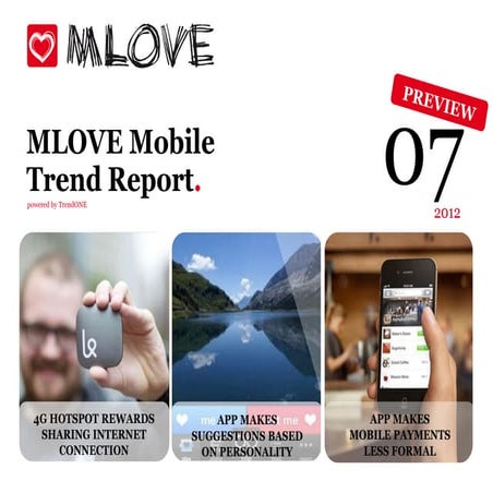 2012-07 MLOVE Mobile Trend Report Preview
