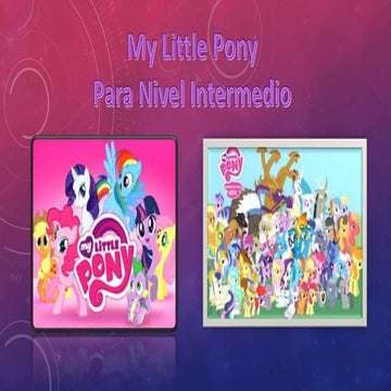 My little pony powerpoint | PPTX