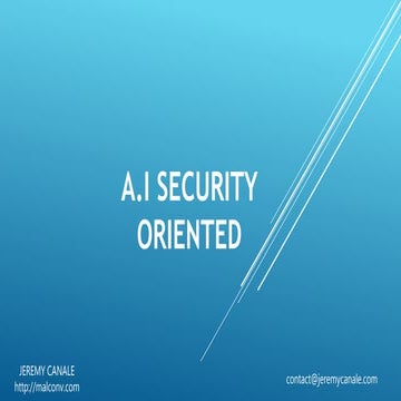 Machine Learning for Security
