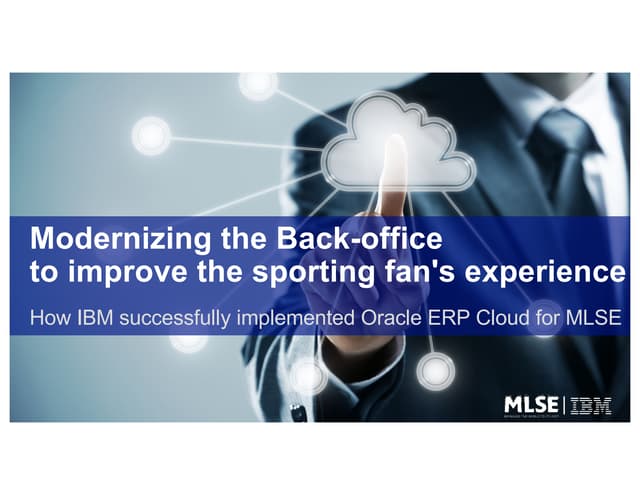 Modernizing the Back-office to improve the sporting fan's experience with IB...