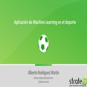 Machine Learning Meetup Spain