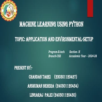 mlup ppt.pptx it help to beginners for machine learning using python