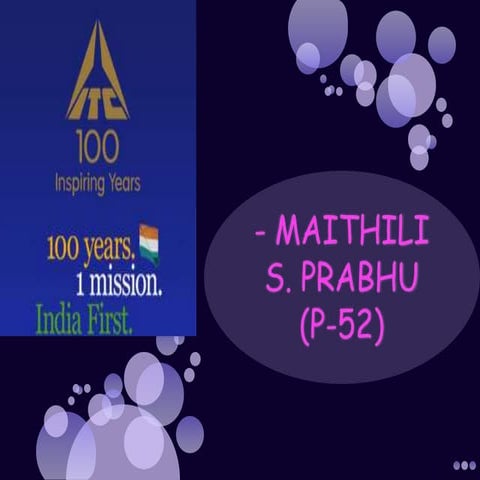 ITC (SEGMENTATION, TARGETING,DIFFERENTIATION)