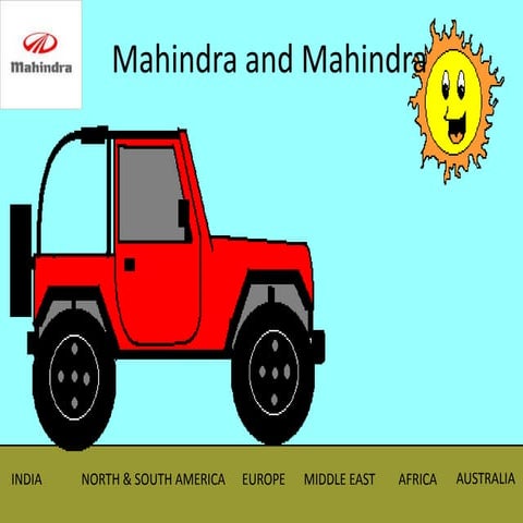 Mahindra and Mahindra International Strategy