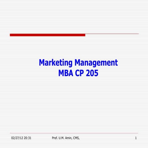 KOTLER,Marketing Management