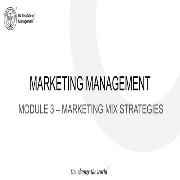 Marketing Management - 3 MODULE - Promotion.pptx