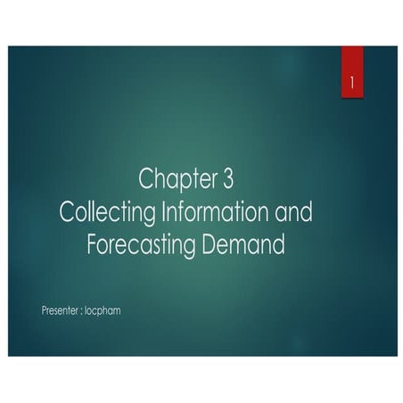 Comprehensive Guide to Collecting Marketing Information and Forecasting ...