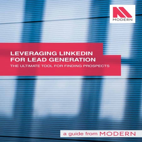 Leveraging LinkedIn for Lead Generation