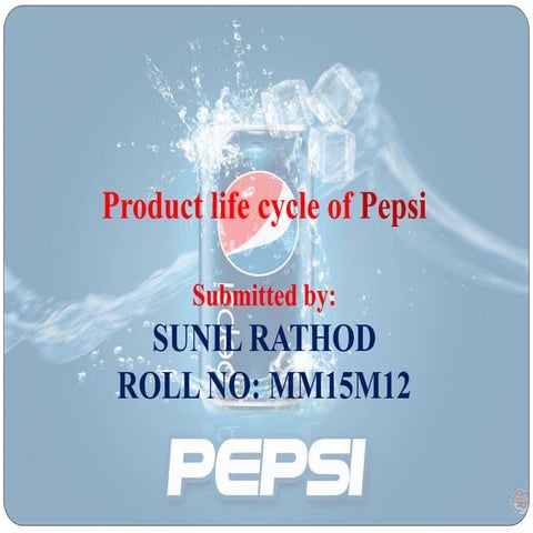 Product Life Cycle Of Pepsi