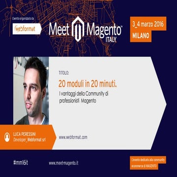 Luca Peressini - 20 moduli in 20 minuti