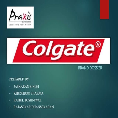 Colgate Brand Dossier
