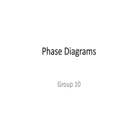 Phase Diagram