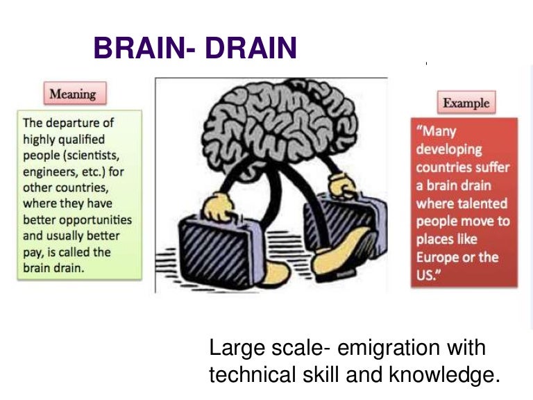 Essay on brain drain in india