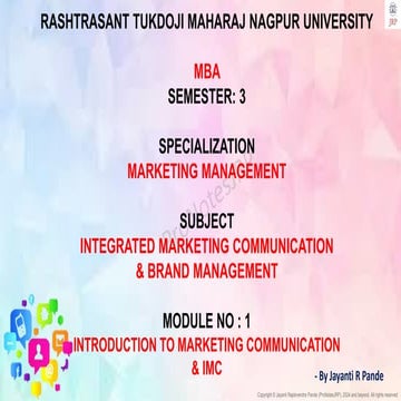 Marketing Management Paper 3 Module 1.pdf