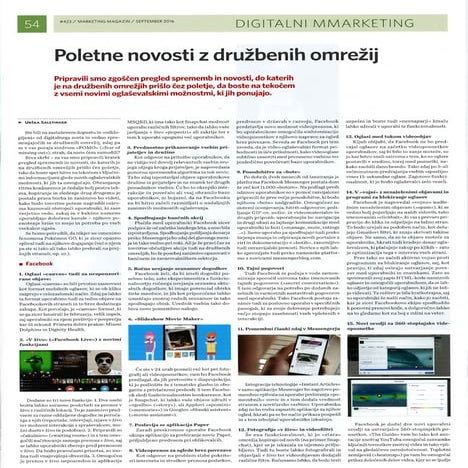 Poletne novosti z druzbenih omrezij_Marketing Magazin_sep2016_st.423_str.54-56