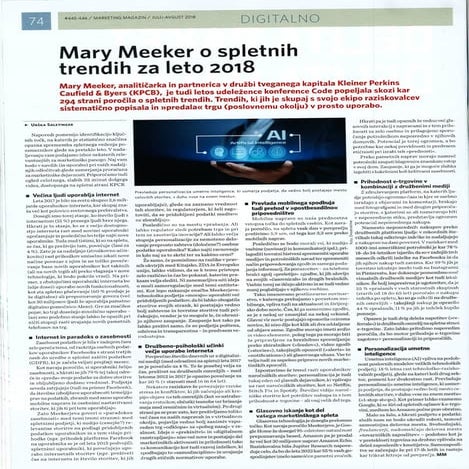 Mary Maker o spletnih trendih za leto 2018_Marketing Magazin_julij_avgust2018...