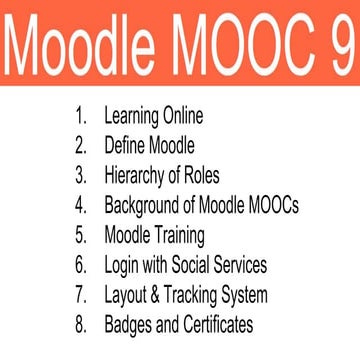 Moodle MOOC 9 Layout 