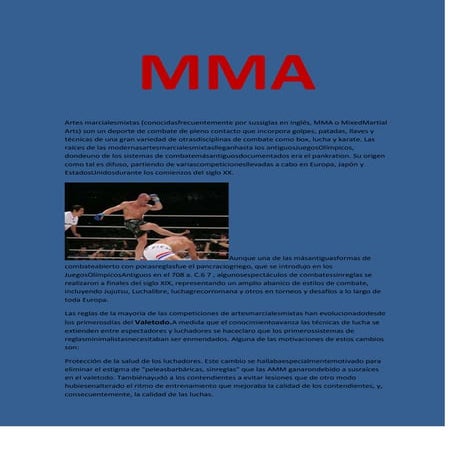 Mma | PPT