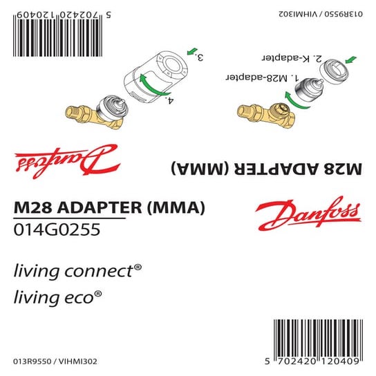 Adapter M28 MMA 014G0255 | PDF