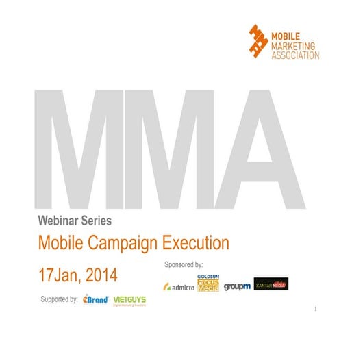 Admicro tham dự mobile webinar đầu tiên tại Việt Nam do MMA hosted