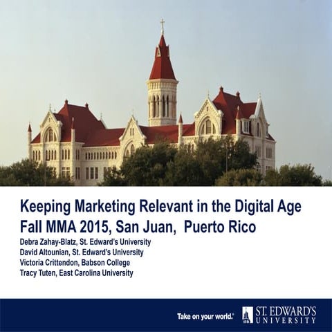 Keeping Marketing Relevant in the Digital Age
