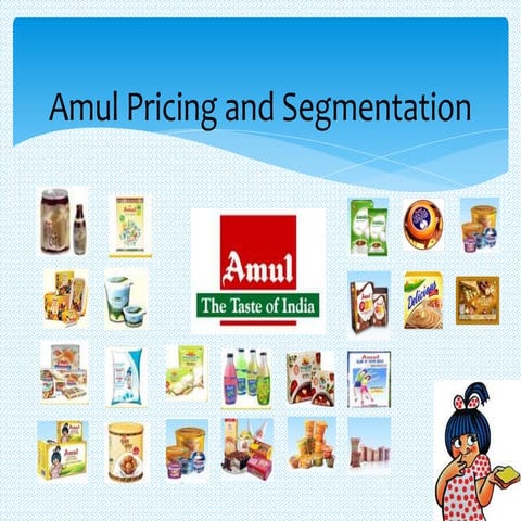 amul pricing strategy ppt