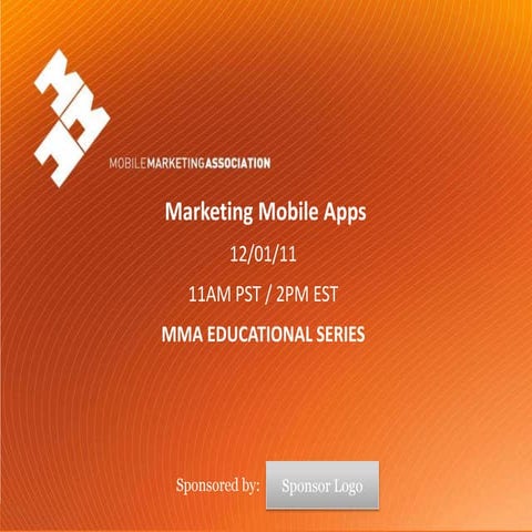 MMA webinar mobile app marketing