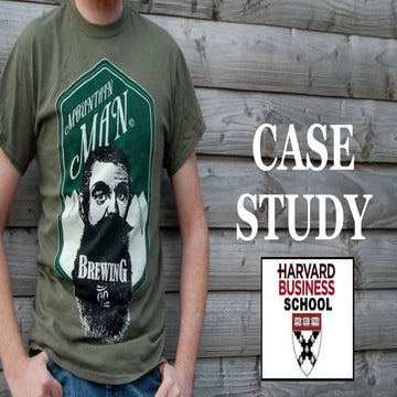 Harvard Business Case Study on Mountain Man Brewing Company