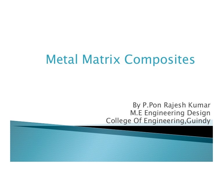 Metal matrix Composites