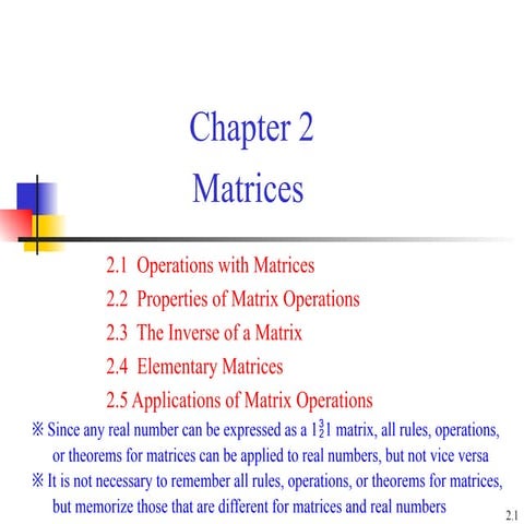 Introduction to Matrices for Mathematics .pptx