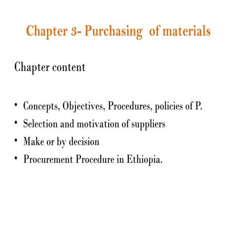 Material Management Chapter 3 purchasing.ppt