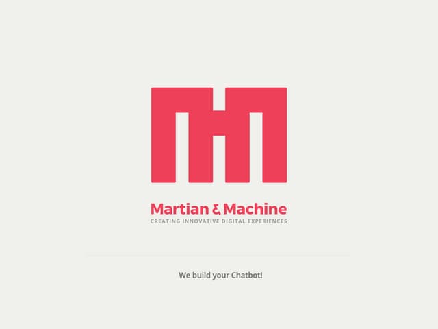 Martian & Machine - status quo chatbots 