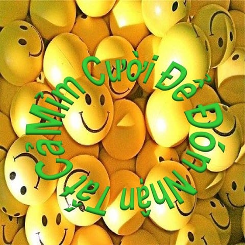 Mỉm cườiđểđónnhậntấtcả