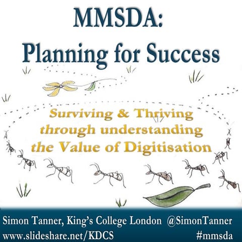 Planning for Success: Surviving and Thriving through understanding the Value ...