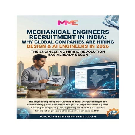 Mechanical, Design & AI Engineering Recruitment in India 2026: Global ...
