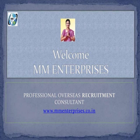 Domestic & International Recruitment Process - MME