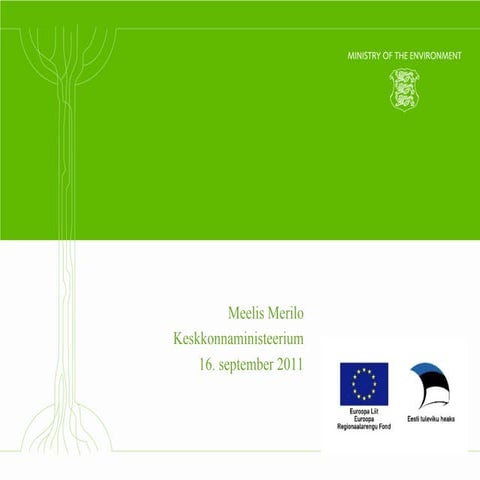 Vaba tarkvara Keskkonnaministeeriumis (Meelis Merilo)