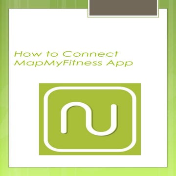 How to connect MapMyFitness App with NewU