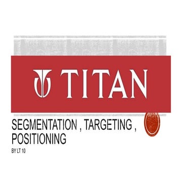 STP for TITAN