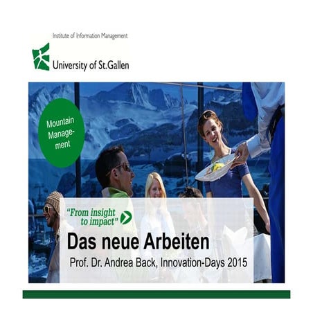 Das neue Arbeiten - das Neue lernen