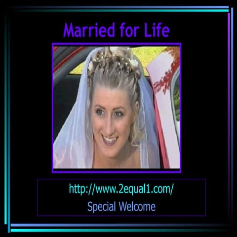 Married for Life Outreach