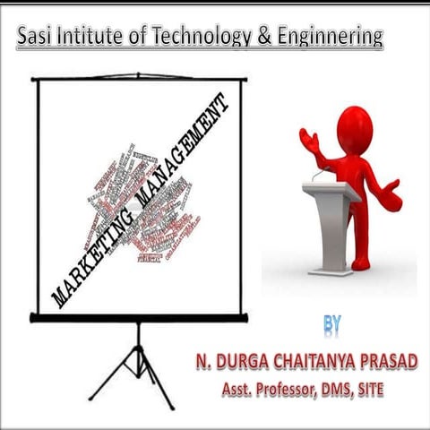 INTRODUCTION TO MARKETING MANAGEMENT