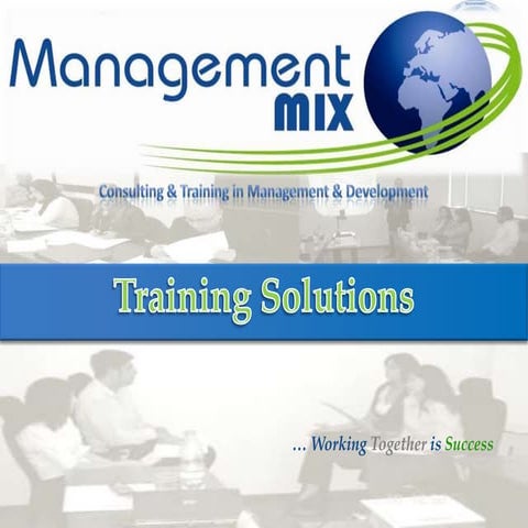 Mmix Presentation Training 2010 V1