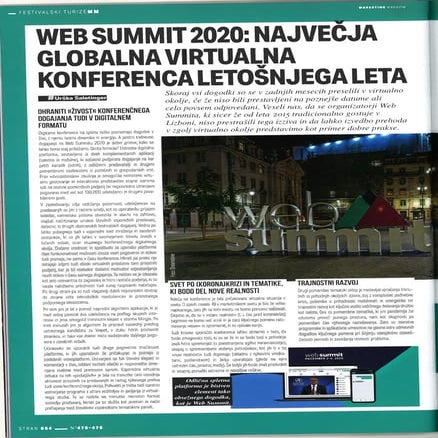 Web Summit 2020: Najvecja globalna virtualna konferenca letosnjega leta_Marke...