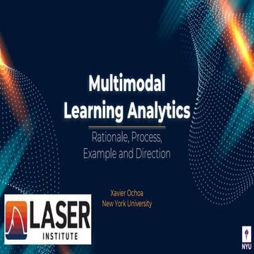 Multimodal Learning Analytics