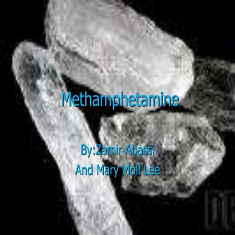 Methamphetamine | PPTX